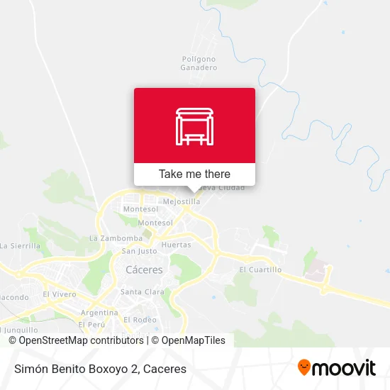 Simón Benito Boxoyo 2 map