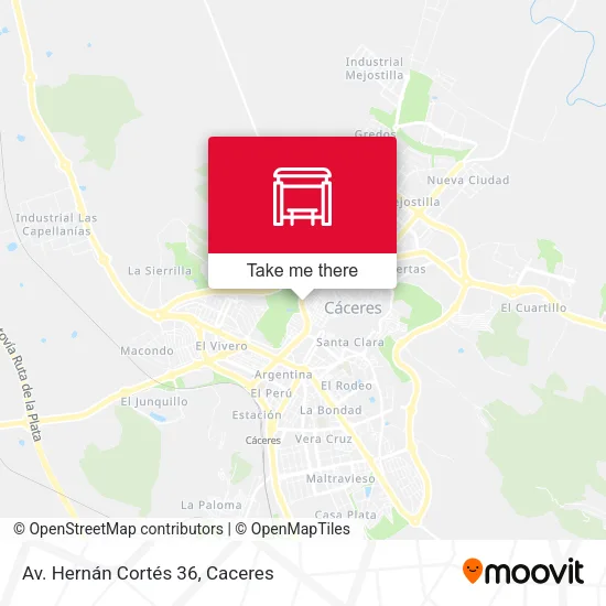 Av. Hernán Cortés 36 map