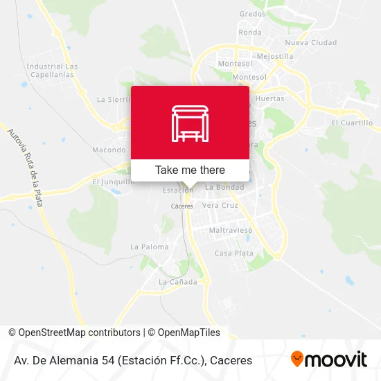 Av. De Alemania 54 (Estación Ff.Cc.) map