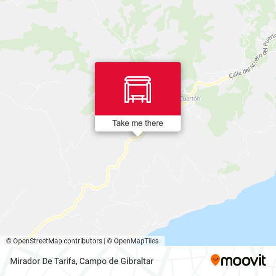 mapa Mirador De Tarifa