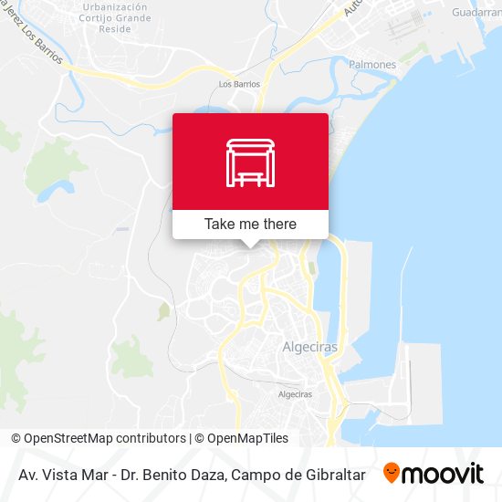 mapa Av. Vista Mar - Dr. Benito Daza