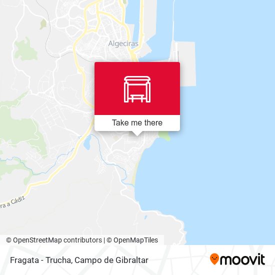 mapa Fragata - Trucha