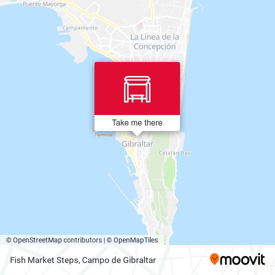 Fish Market Steps map