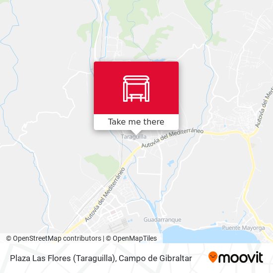 mapa Plaza Las Flores (Taraguilla)