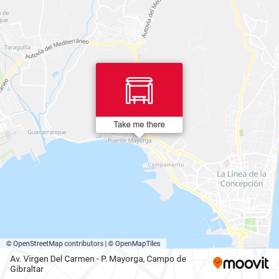 Av. Virgen Del Carmen - P. Mayorga map