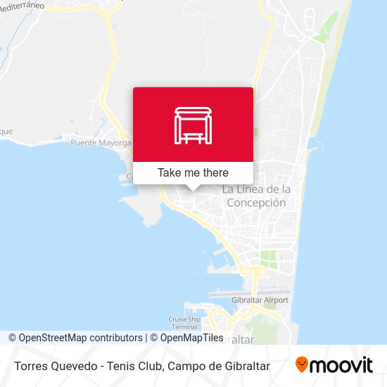 Torres Quevedo - Linense Tenis Club map