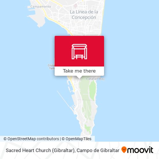 Sacred Heart Church (Gibraltar) map