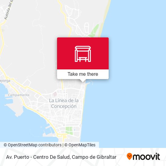 Av. Puerto - Centro De Salud map