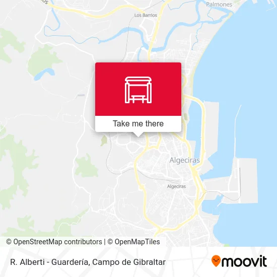 R. Alberti - Guardería map