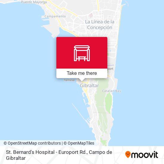 St. Bernard's Hospital - Europort Rd. map