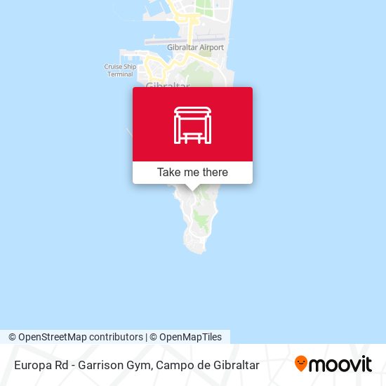 Europa Rd - Garrison Gym map