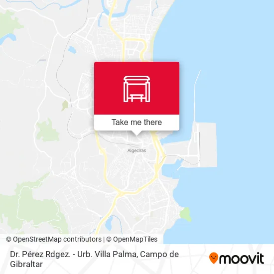 Dr. Pérez Rdgez. - Urb. Villa Palma map