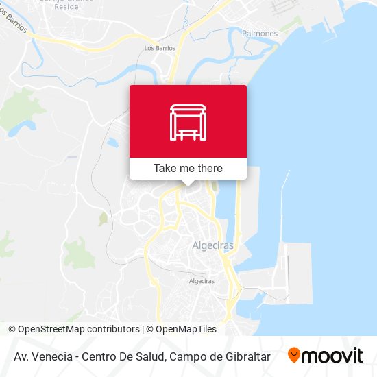 mapa Av. Venecia - Centro De Salud