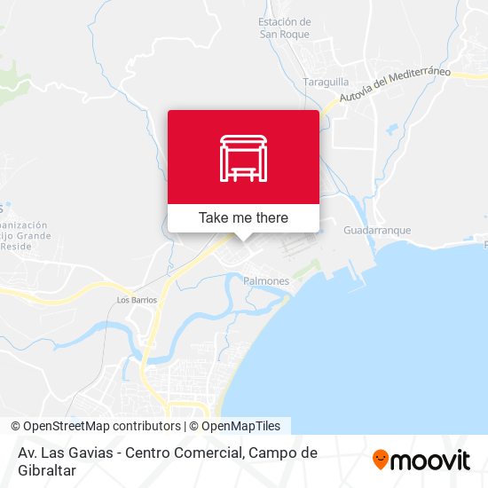 Av. Las Gavias - Centro Comercial map