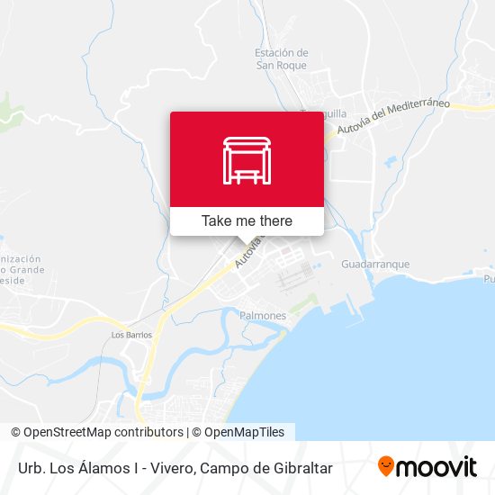 Urb. Los Álamos I - Vivero map