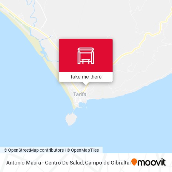 mapa Antonio Maura - Centro De Salud