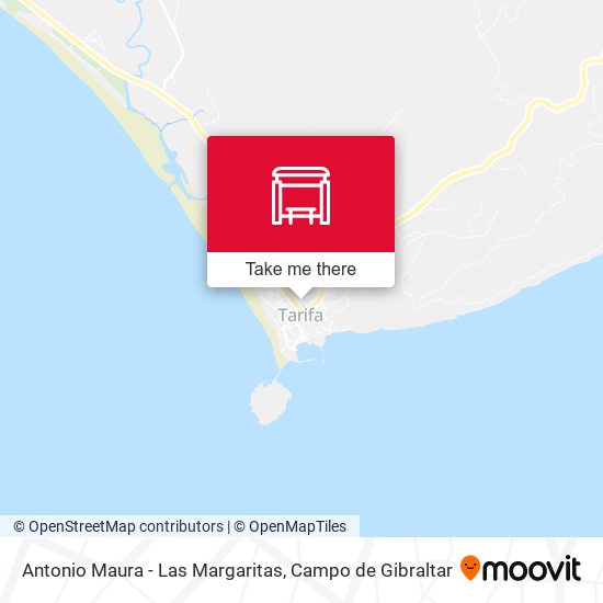 Antonio Maura - Las Margaritas map