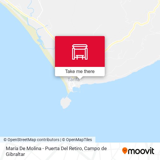 mapa María De Molina - Puerta Del Retiro