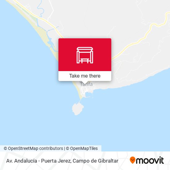 mapa Av. Andalucía - Puerta Jerez