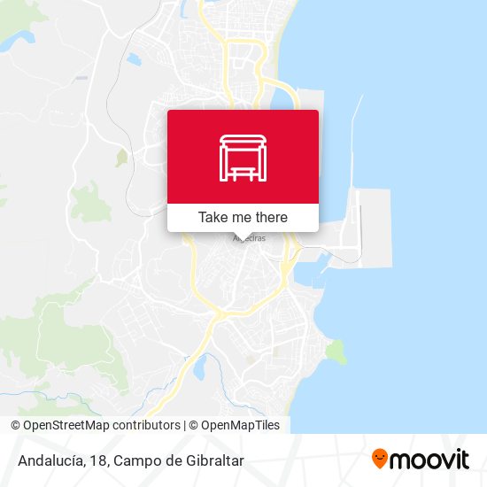 Andalucía, 18 map