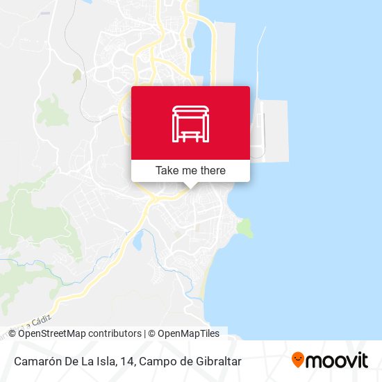 Camarón De La Isla, 14 map