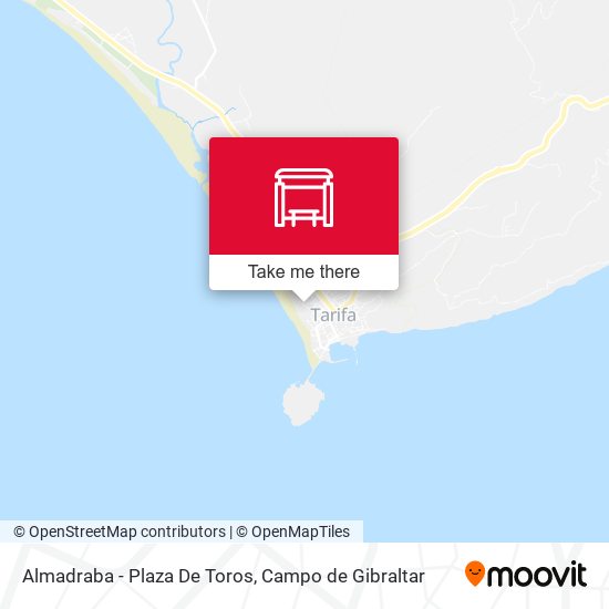 mapa Almadraba - Plaza De Toros