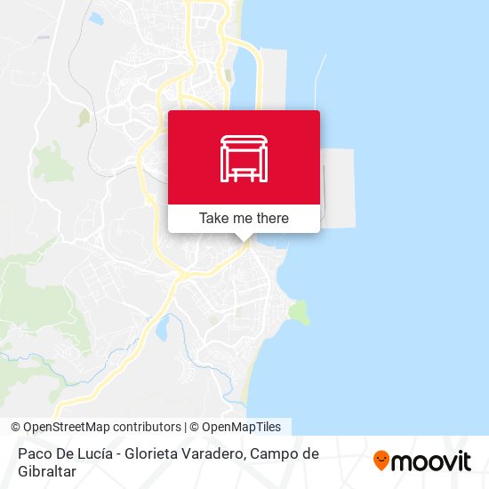 Paco De Lucía - Glorieta Varadero map