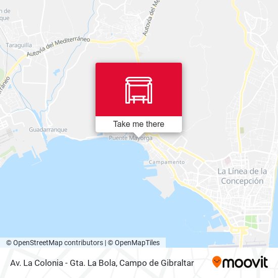 Av. La Colonia - Gta. La Bola map