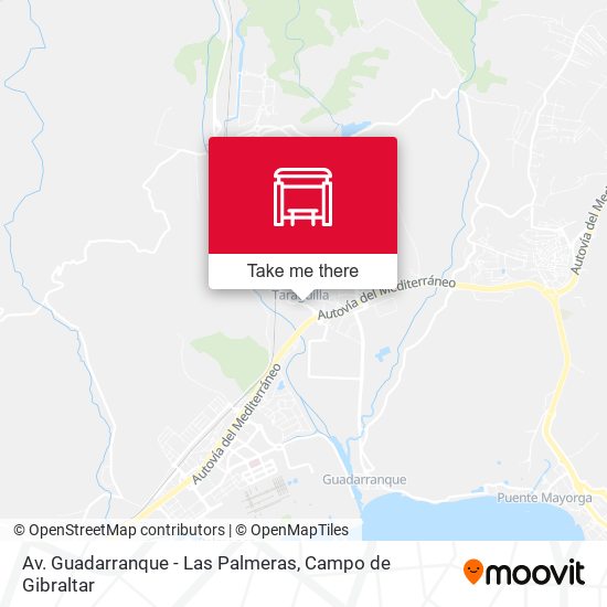 Av. Guadarranque - Las Palmeras map