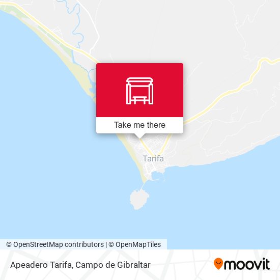 mapa Apeadero Tarifa