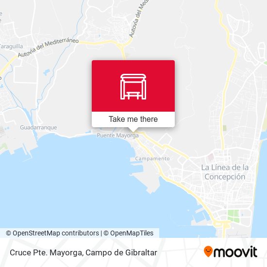 Cruce Pte. Mayorga map