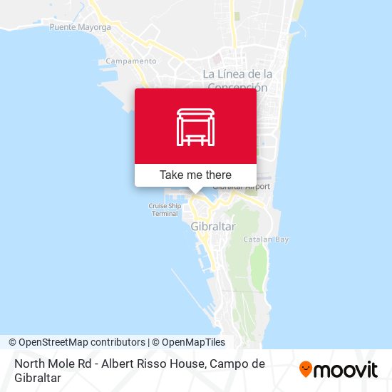 North Mole Rd - Albert Risso House map