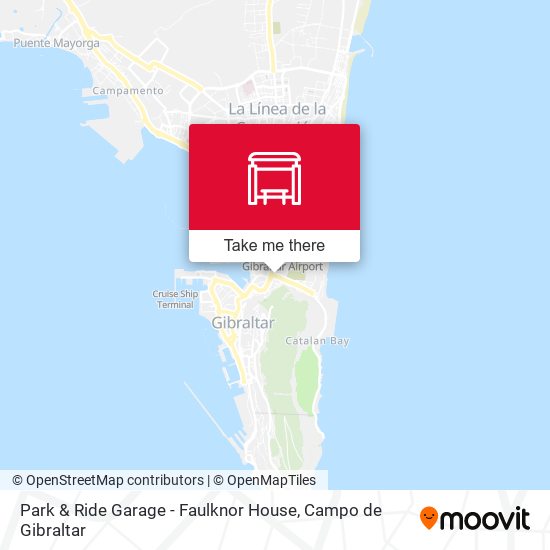 Park & Ride Garage - Faulknor House map