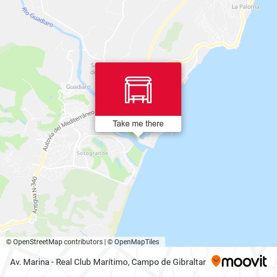 Av. Marina - Real Club Marítimo map