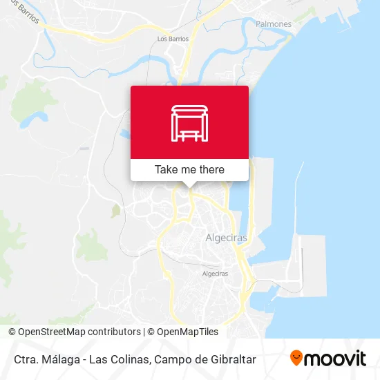Ctra. Málaga - Las Colinas map