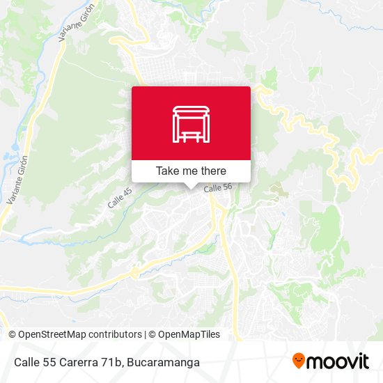 Calle 55 Carerra 71b map