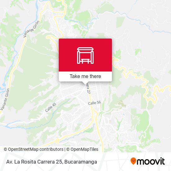 Av. La Rosita Carrera 25 map