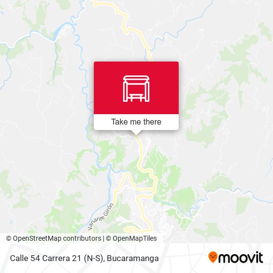 Calle 54 Carrera 21 (N-S) map