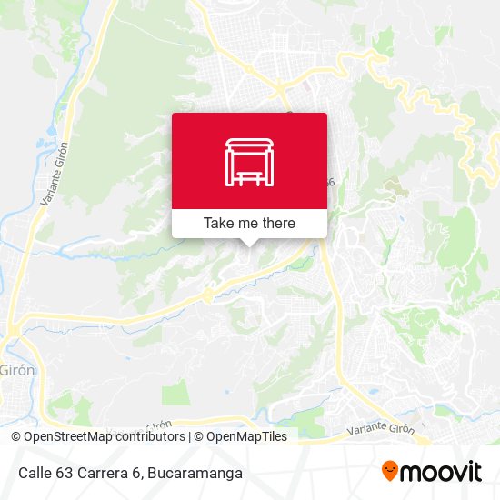 Calle 63 Carrera 6 map
