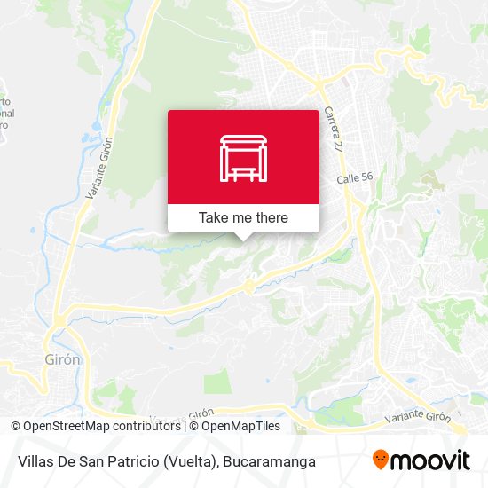 Mapa de Villas De San Patricio (Vuelta)