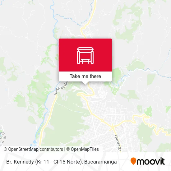 Mapa de Br. Kennedy (Kr 11 - Cl 15 Norte)