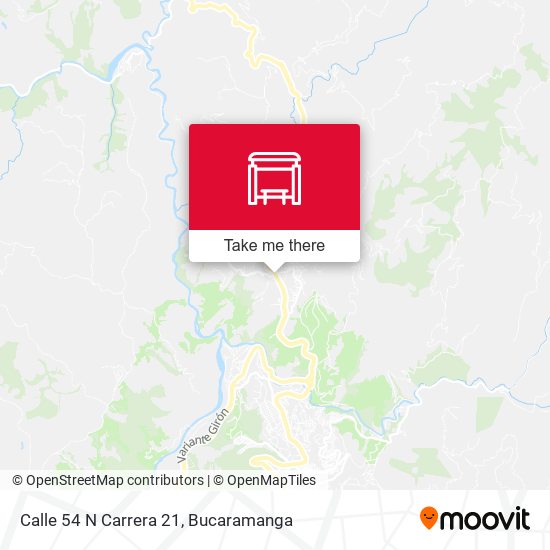 Calle 54 N Carrera 21 map