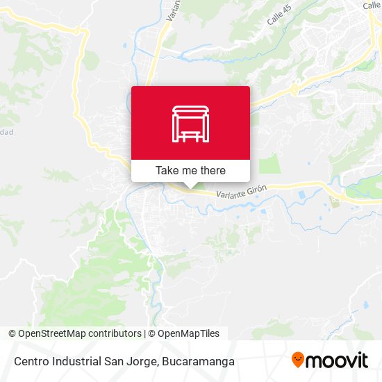 Centro Industrial San Jorge map