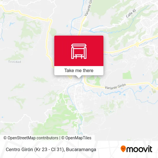 Centro Girón (Kr 23 - Cl 31) map