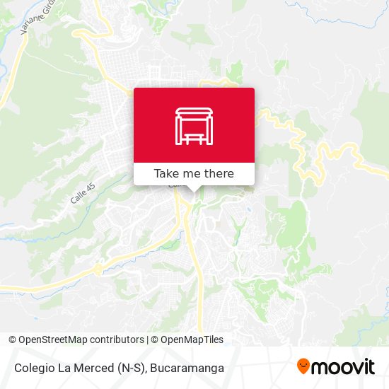 Mapa de Colegio La Merced (N-S)