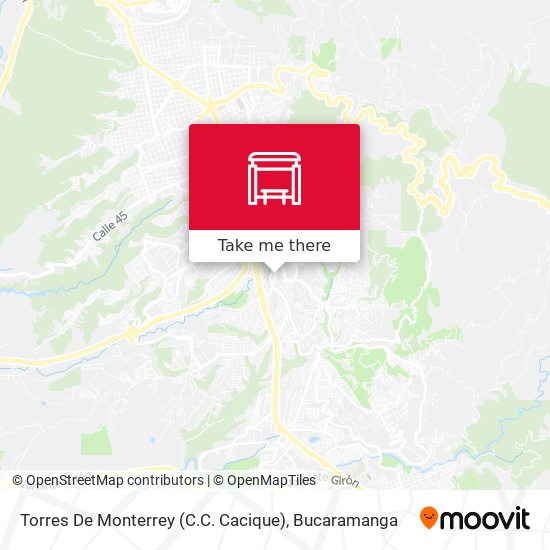 Mapa de Torres De Monterrey (C.C. Cacique)