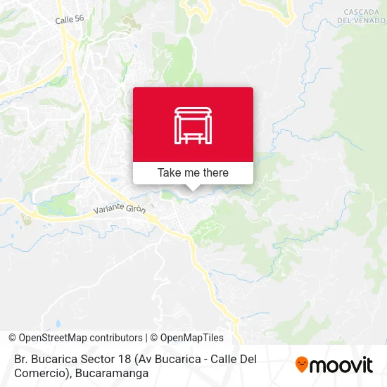 Br. Bucarica Sector 18 (Av Bucarica - Calle Del Comercio) map