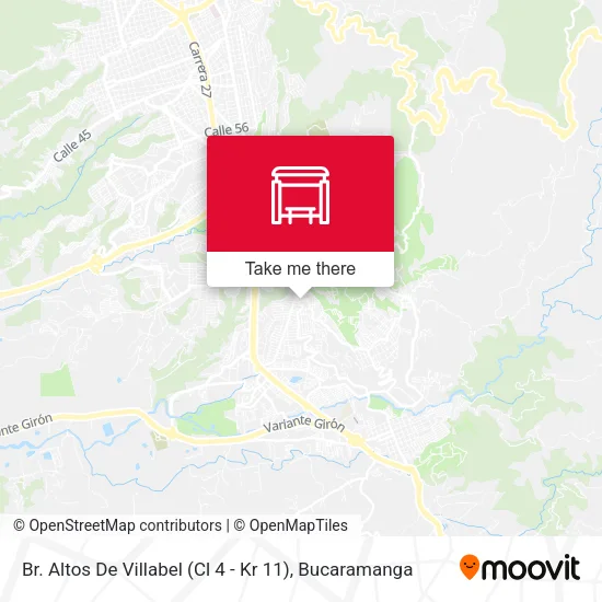 Mapa de Br. Altos De Villabel (Cl 4 - Kr 11)