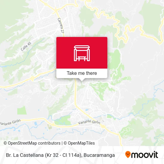 Br. La Castellana (Kr 32 - Cl 114a) map