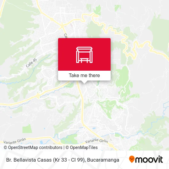 Br. Bellavista Casas (Kr 33 - Cl 99) map
